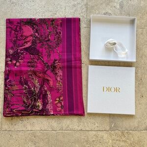 Dior Tropical Throw Blanket